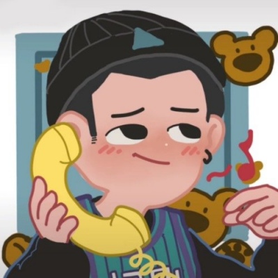 卡通情头/你要这么想今天翻的是书 明天数的是钱