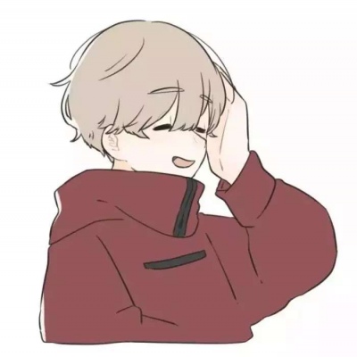 动漫情侣可爱头像两张一对小清新