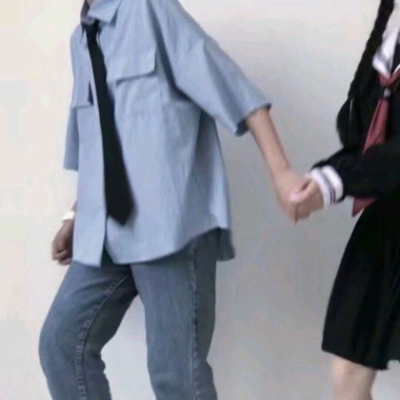 苏瓷:真人情头（一对两张 甜蜜 真人 唯美 成熟 时尚）