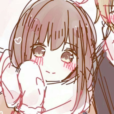 漫画情侣头像  我的宇宙为你私藏了无数温柔星球.／~