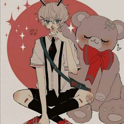 小七:可爱男生头像