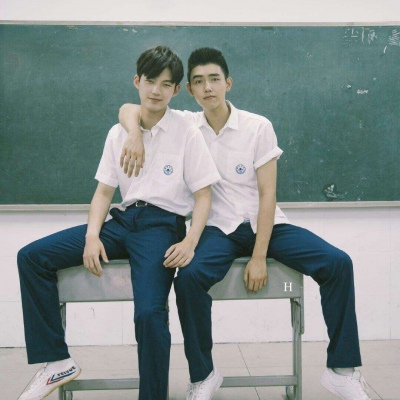 冷澈/陈飞宇小清新帅气校园风男头//