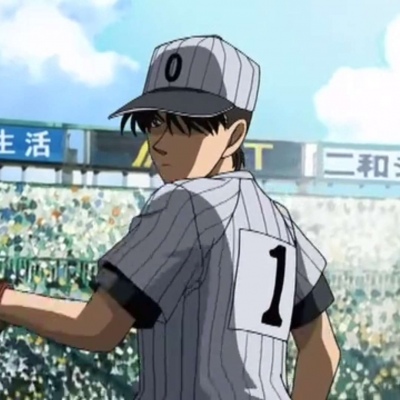 动漫男生头像 超帅的棒球员☆