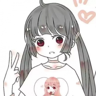 漫画情侣头像  ^ω^