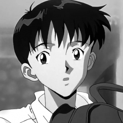 黑白/丧/真嗣/面无表情的擦肩而过都是装的