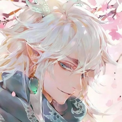 动漫情侣头像。再好看的风景都不及你一笑。