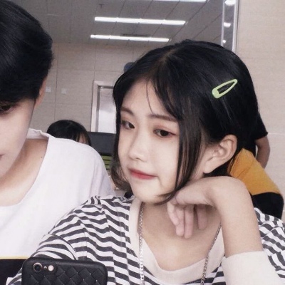 念七 小清新情侣真人头像