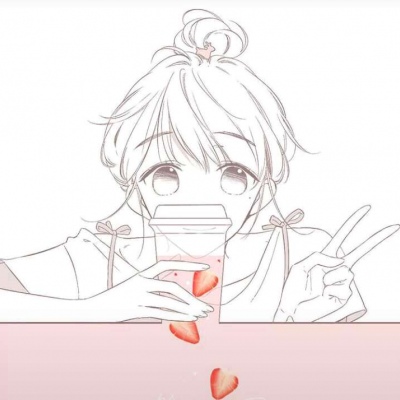 #超好看情头# 盛意以江河 江河不及你#卡通动漫情头#