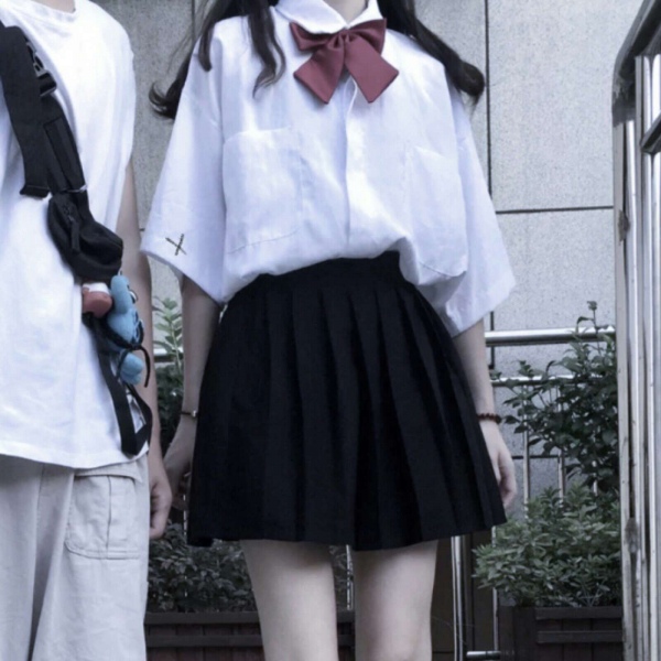 念七 制服部位校园风情侣头像