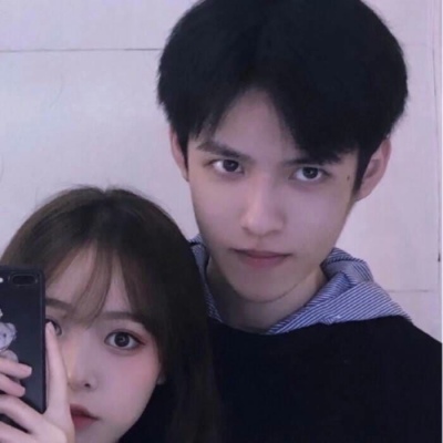 念七 原宿风真人情侣头像