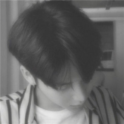 独二/黑白 颓废系列/男生头像