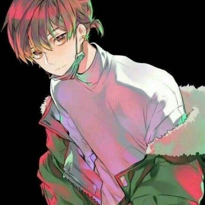 漫画男生头像  看过不后悔