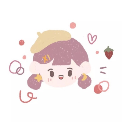 苏瓷:卡通情头（可爱 简约 卡通动漫 情侣 一对）