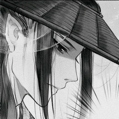 林弦/丧系古风黑白动漫男头