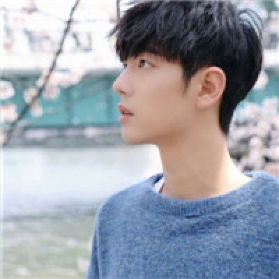 江孑 爱豆肖战#唯美清新文艺范男头