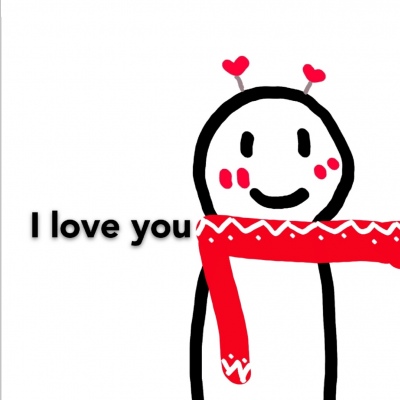 自己画的小情头唔（画技不好见谅见谅...）