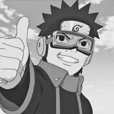 优质黑白火影头像