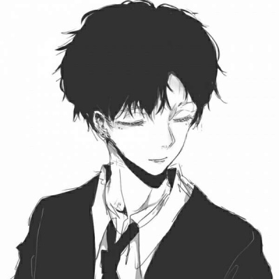 微丧情侣头像:先生的眼睛很干净，没有杂质也没有我