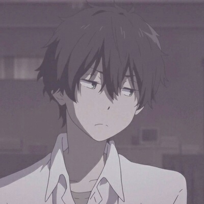 （动漫男头超赞）你的温柔廉价，我的难过不堪。