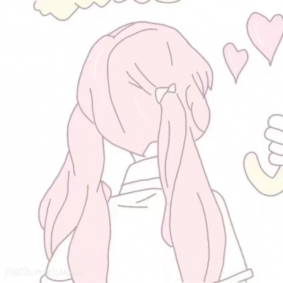 粉到犯规的情侣头像