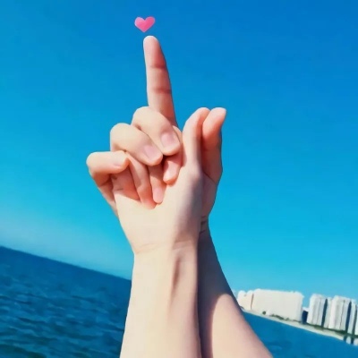 安奈 一组清新手控情侣头像 你来时冬至 但眉上风止