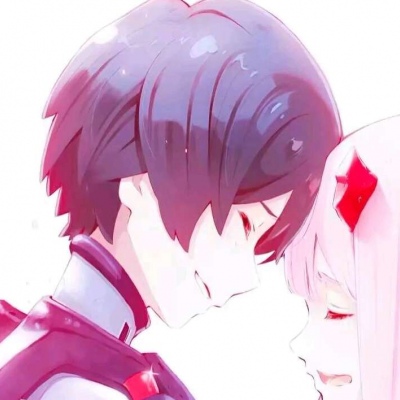 动漫落泪情侣头像