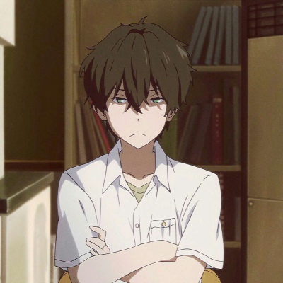 白灏宇：动漫男生头像     “光是遇見 就已經很難得了”