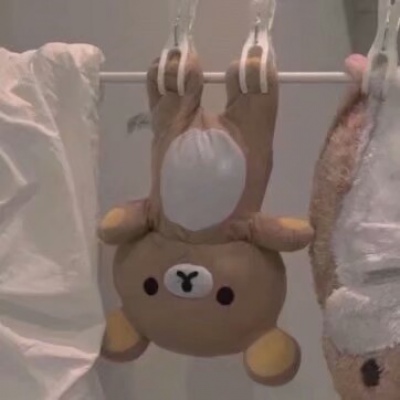 恬恬/一对两张独特卡通玩偶情头/平凡至极又可爱非常.