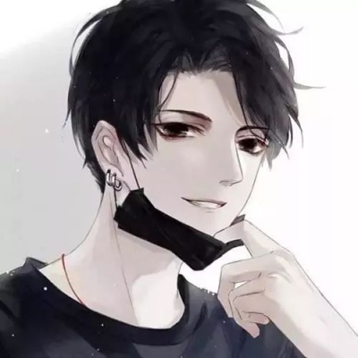 动漫可爱男生帅气头像  请别闭眼