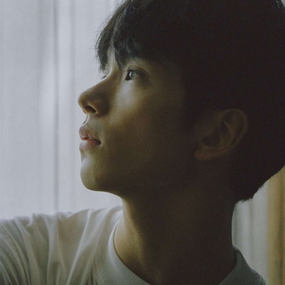 抹茶绿系小清新男头/微风浮躁