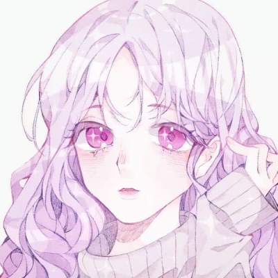 撩发灰毛粉毛情侣头像