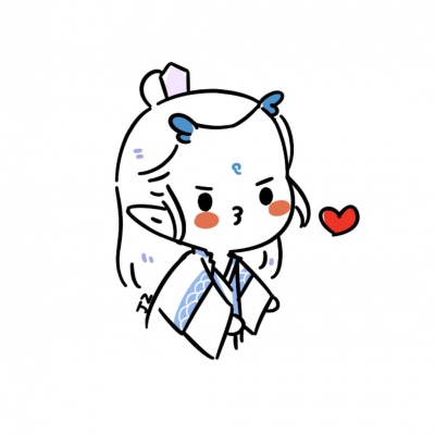 念七 基友动漫情侣头像手绘