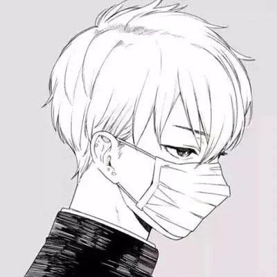 黑色男生头像哦✨