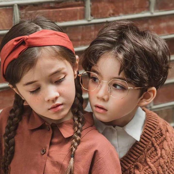 睫毛精萌娃情侣头像