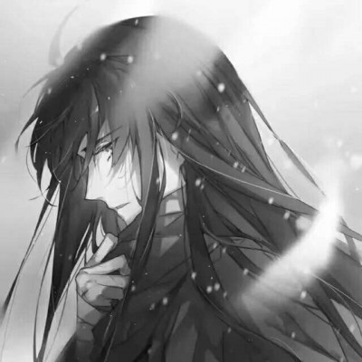 九岚/古风二次元男生头像.