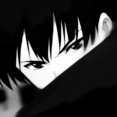 黑白动漫男漫头。