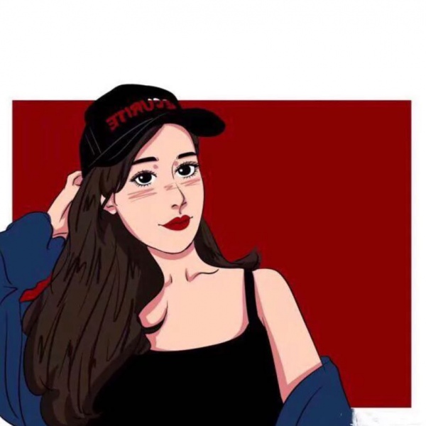 手绘卡通动漫情侣专属