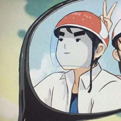 洛白:卡通情头（唯美 情侣 一对两张 动漫 简约可爱）