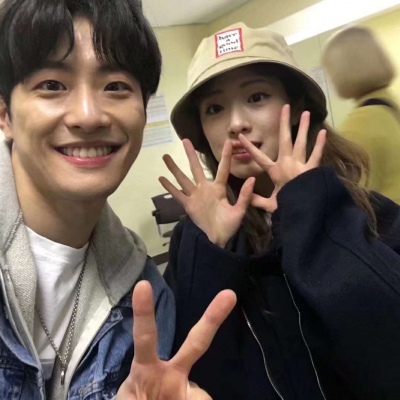 超可爱真人韩系/情侣头像