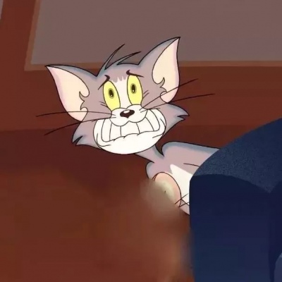 汤姆&小杰瑞#一对两张/情侣头像「万物皆甜，而你胜于万物」木木.