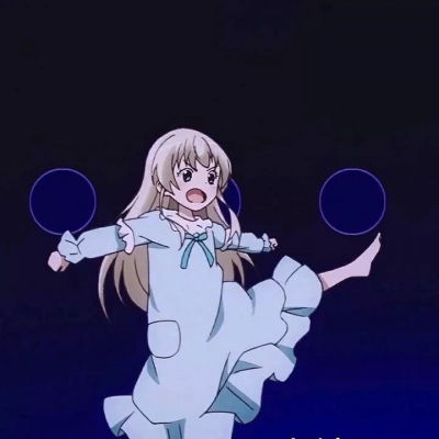 动漫可爱情头——落入凡尘。