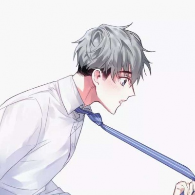 唐崎夜雨／手绘简约情侣头像