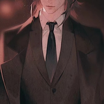 唐崎夜雨／好看的二次元情侣头像