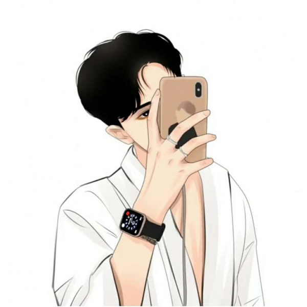 手绘卡通男头 成熟 社会范♡