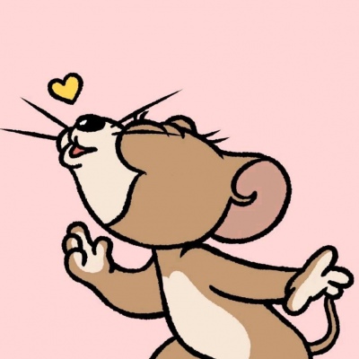 卡通可爱情侣头像  人间不值得 但你值得