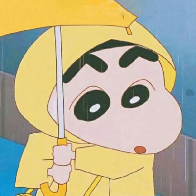 苏瓷:动漫情头（可爱 一对两张 卡通人物）蜡笔小新