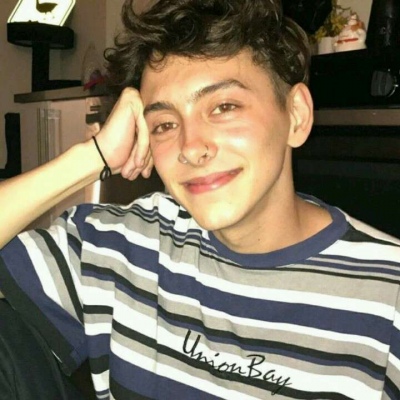 欧美个性男头  小心我打你