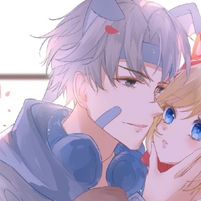 念七 一对两张动漫情侣头像