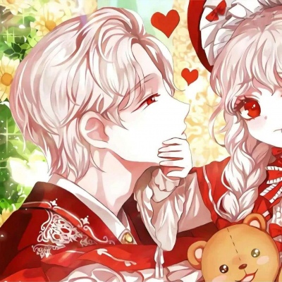 漫画情侣头像 去见你的话，我一定是用跑的。