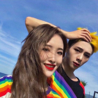 情侣真人头像ॱଳ͘